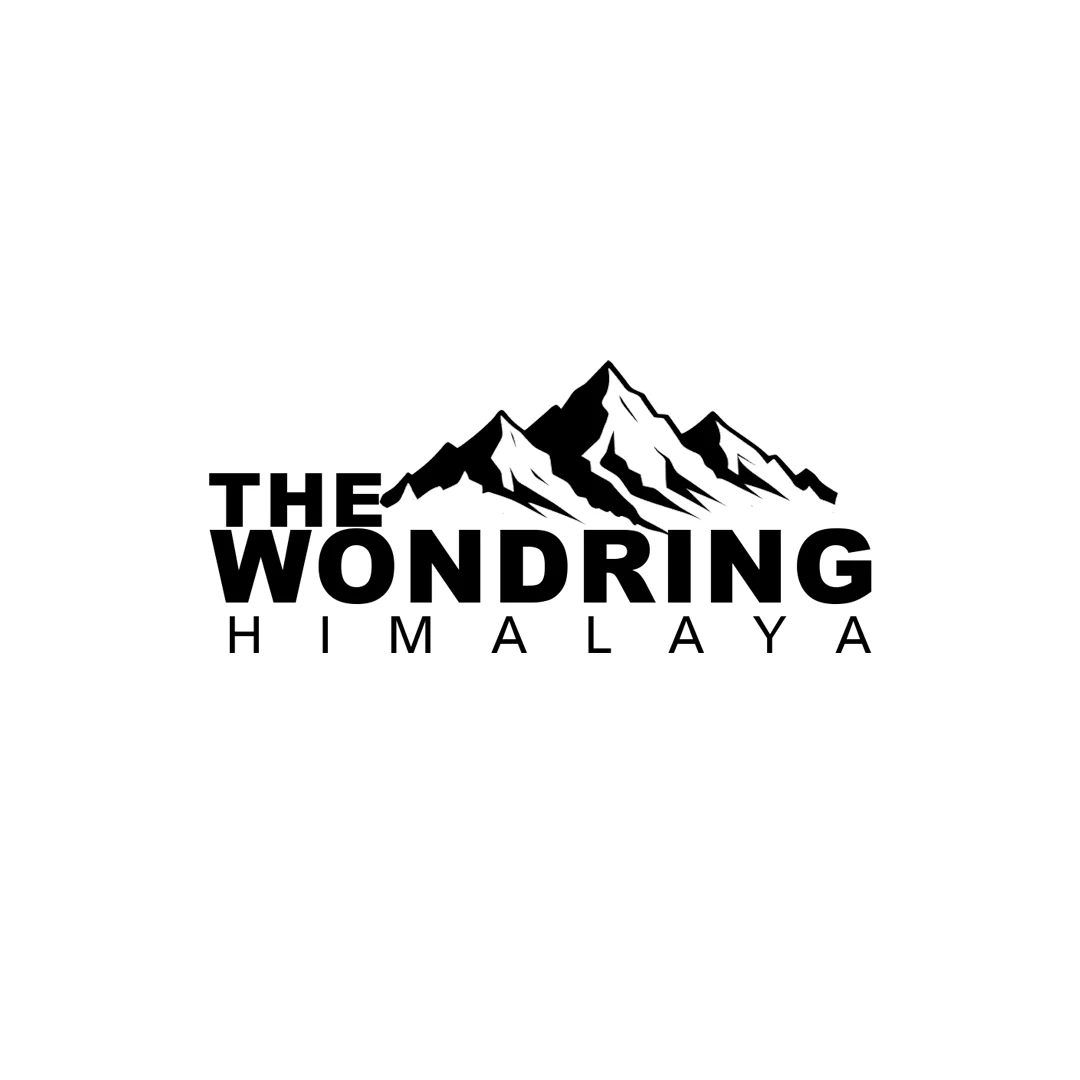 The Wondring Himalaya mountain wordmark