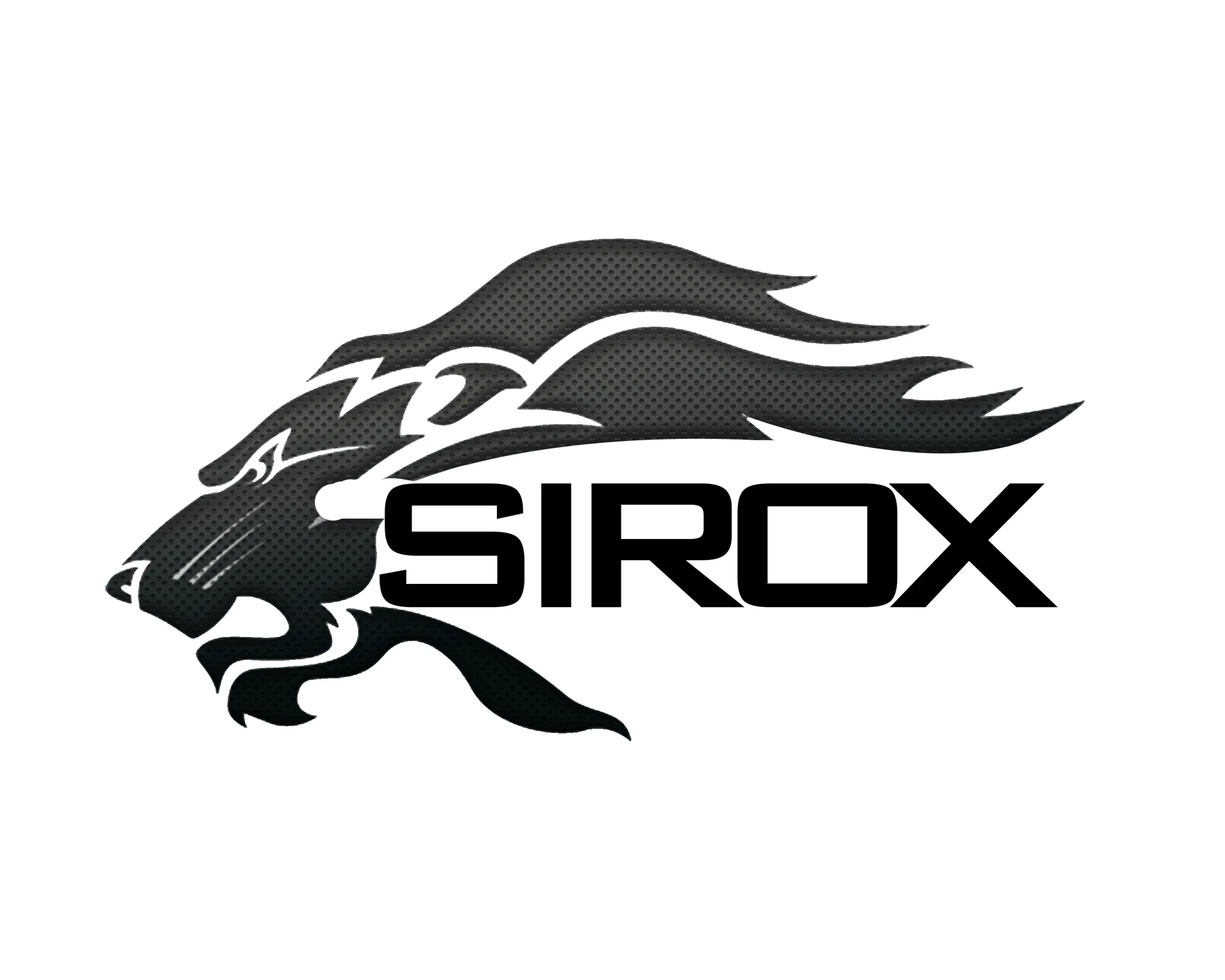 Sirox black and white brandmark