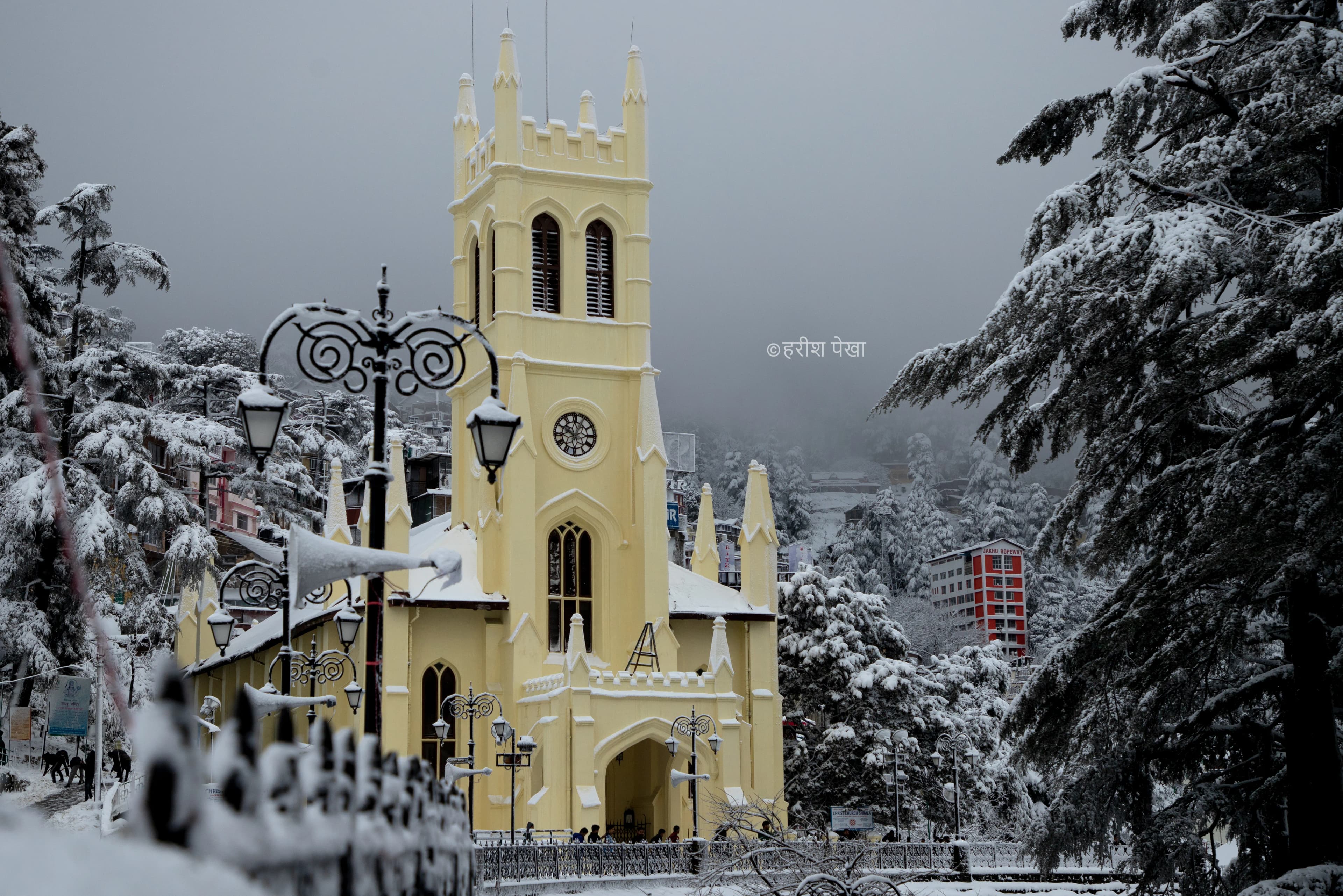 Church in Snow